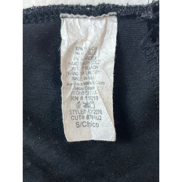 Printed Bodycon Women’s Black Dress Sz S - Picture 7 of 8